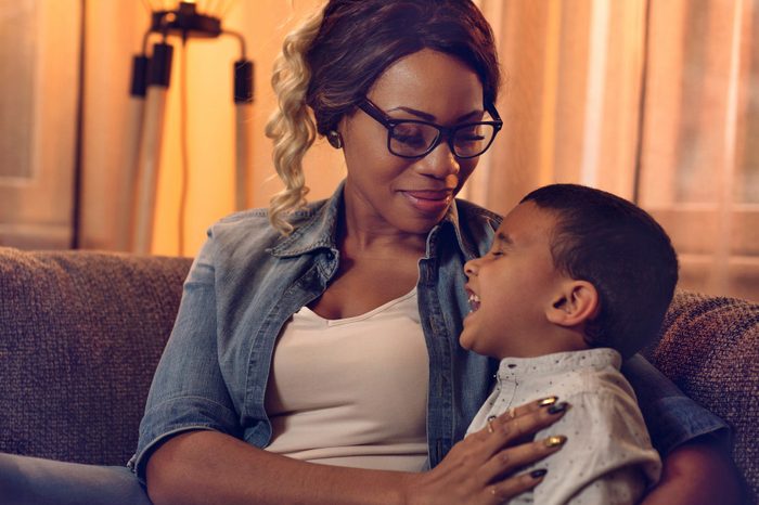 mother son