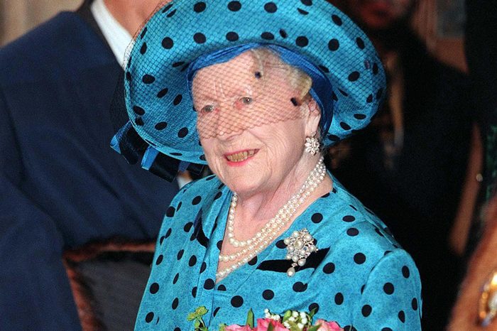 QUEEN ELIZABETH II AND PRINCE PHILIP 50TH ANNIVERSARY LUNCH AT THE GUILDHALL, LONDON, BRITAIN - NOV 1997 THE Queen Mother