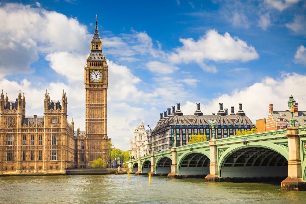 Big Ben and Houses of Parliament, London, UK