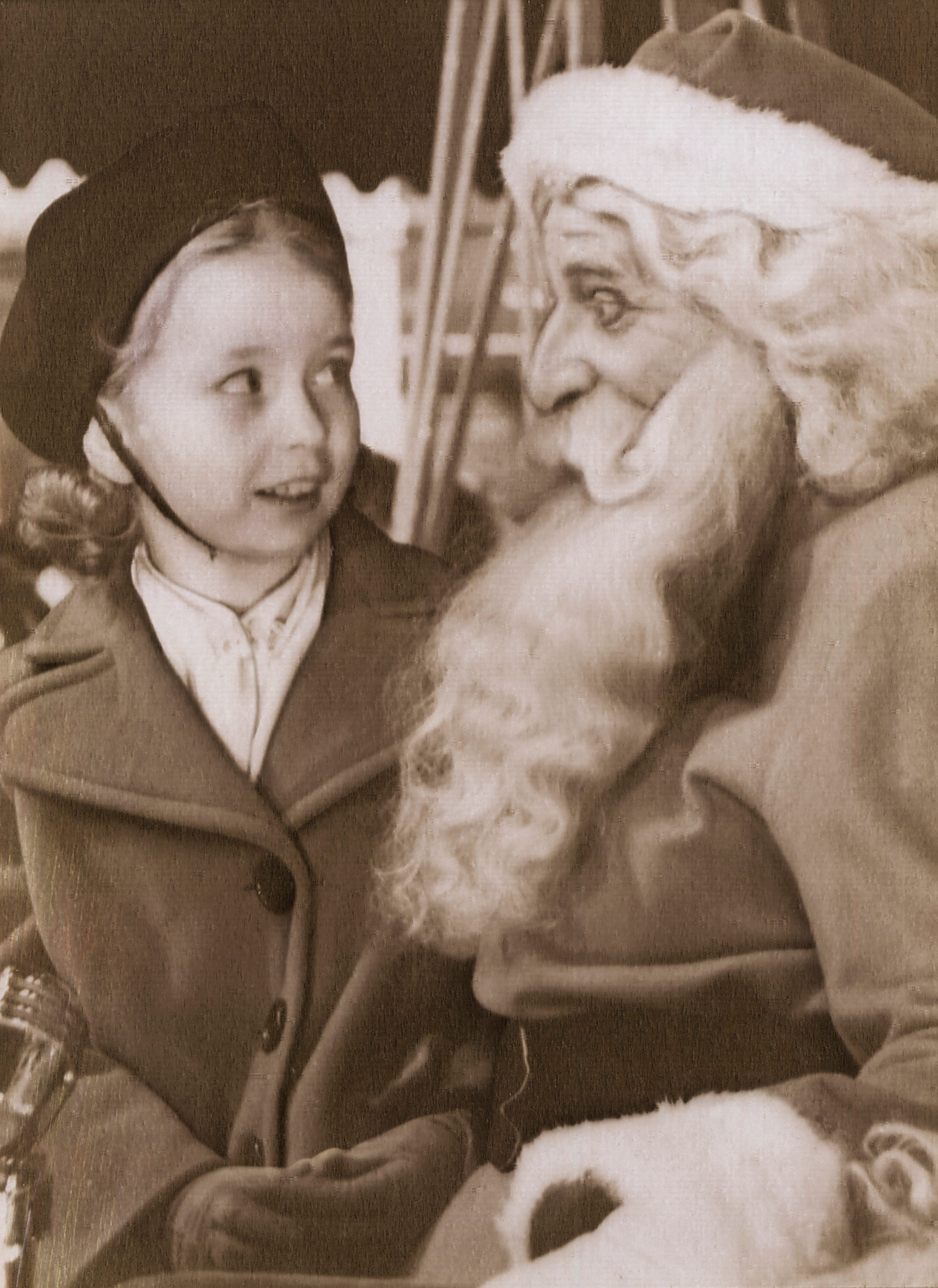 vintage santa