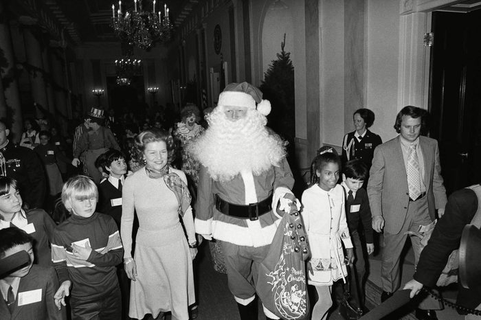 santa in the white house
