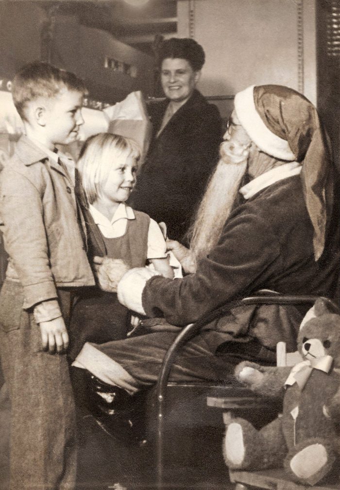 vintage santa