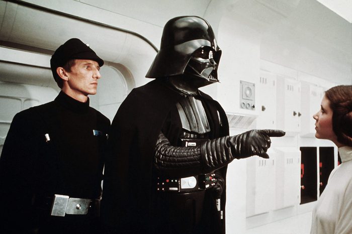 David Prowse, Carrie Fisher Star Wars Episode IV - A New Hope - 1977
