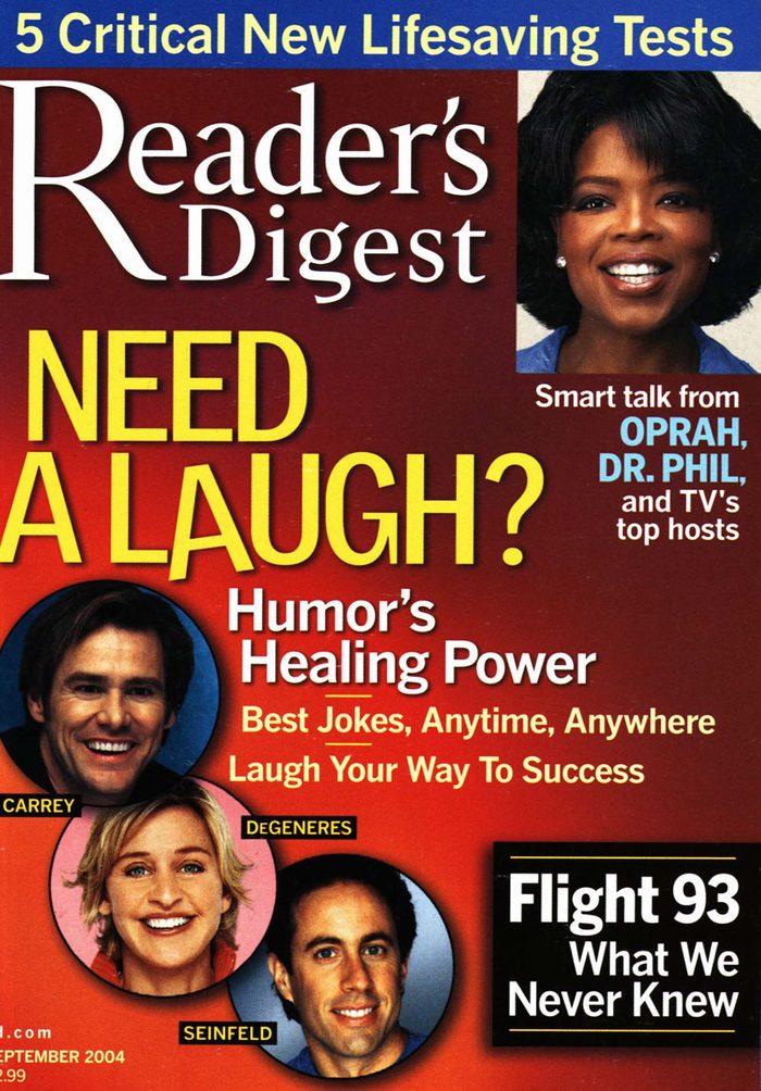 2004 September Readers Digest Cover