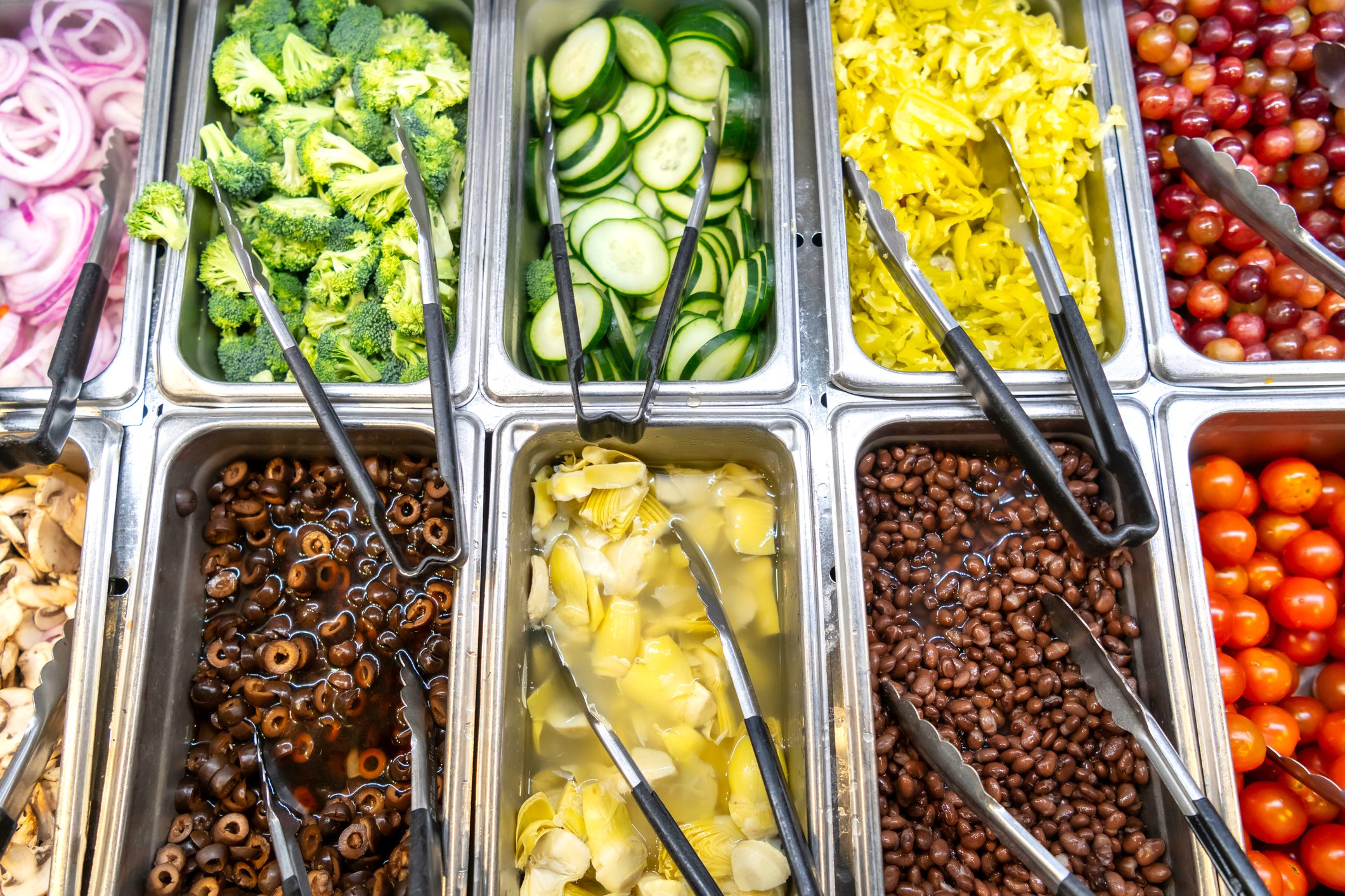 Salad Bar Ingredients