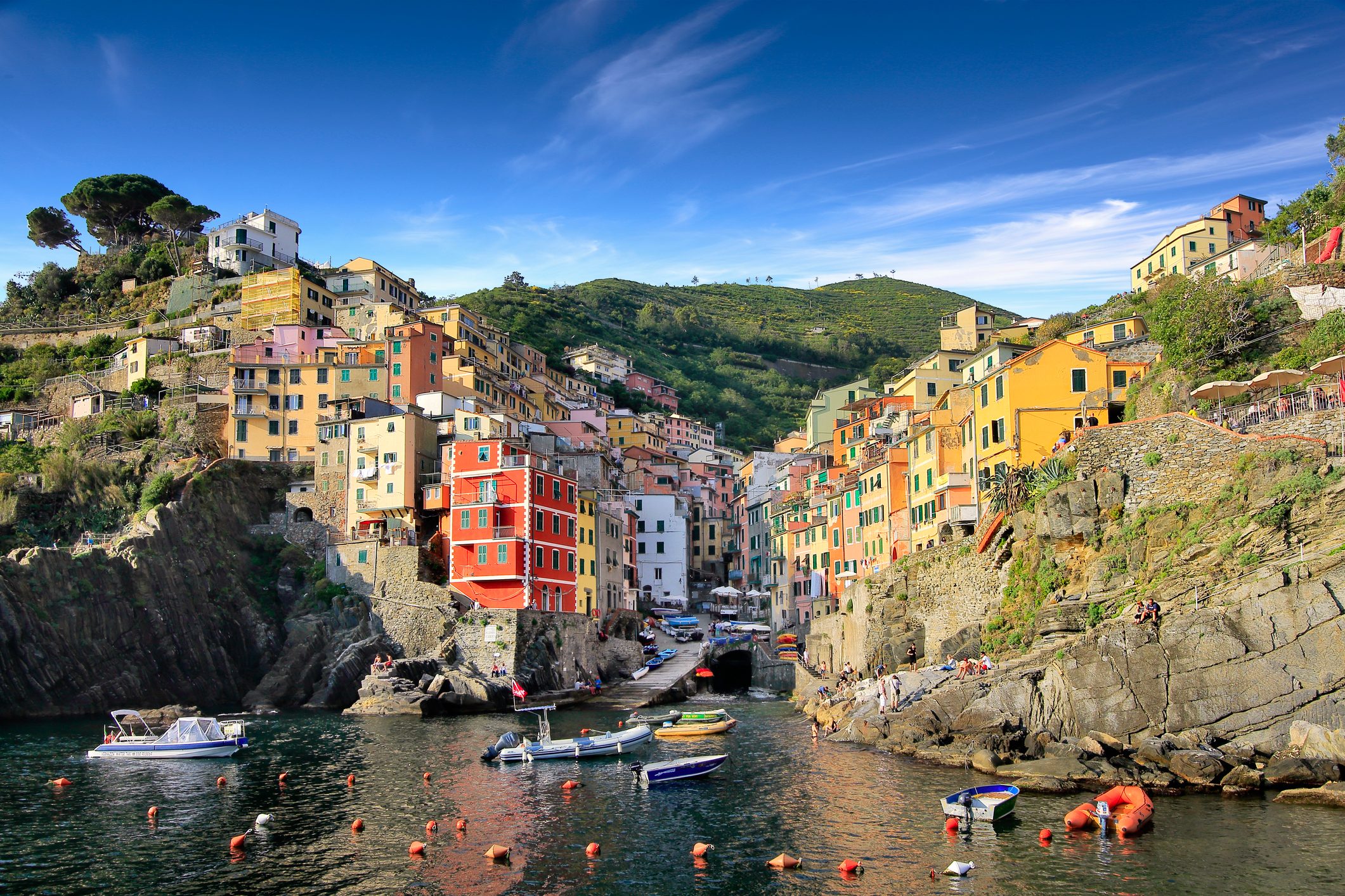 Italy, Liguria, La Spezia, Cinque Terre National Park, Riomaggiore