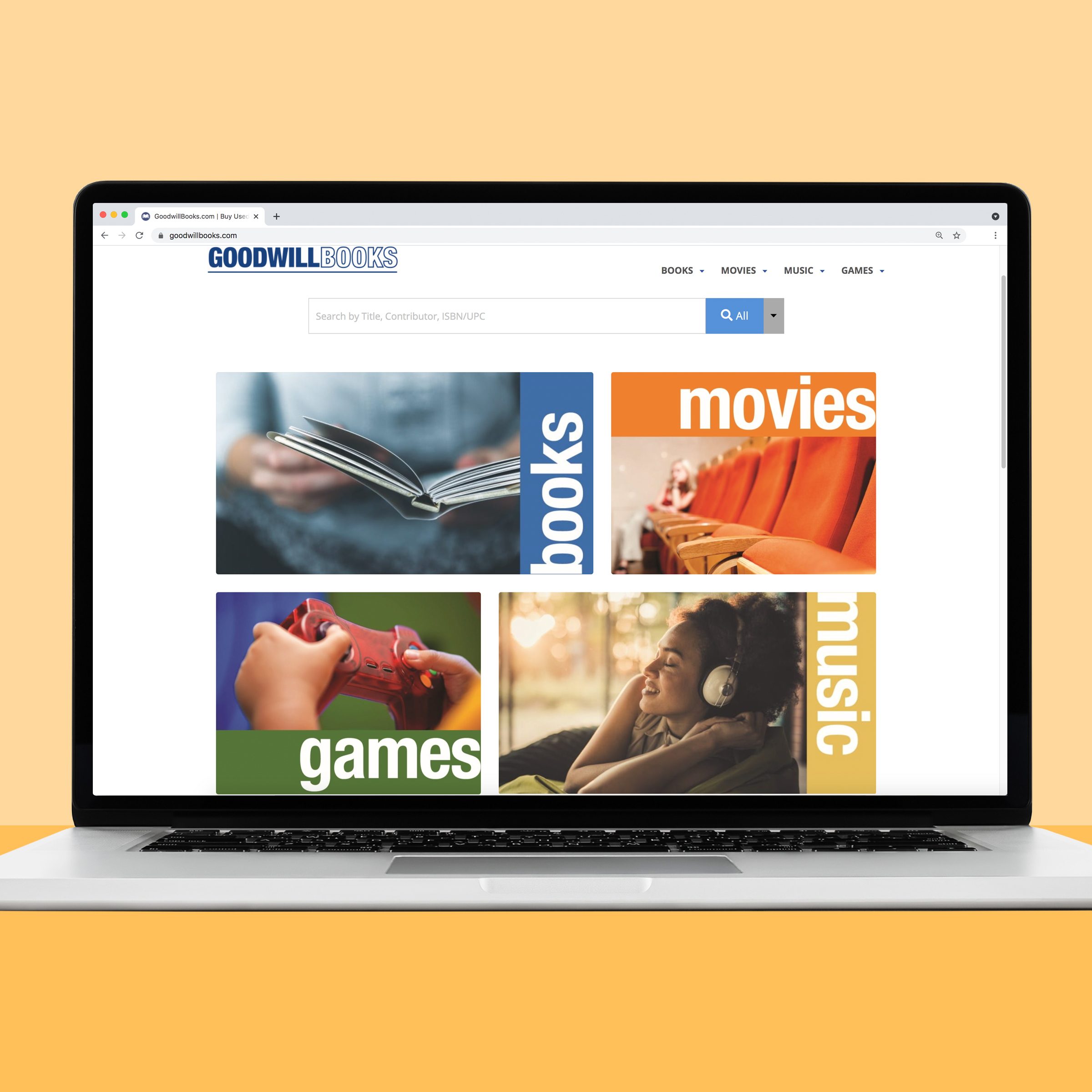 Goodwill online used book store