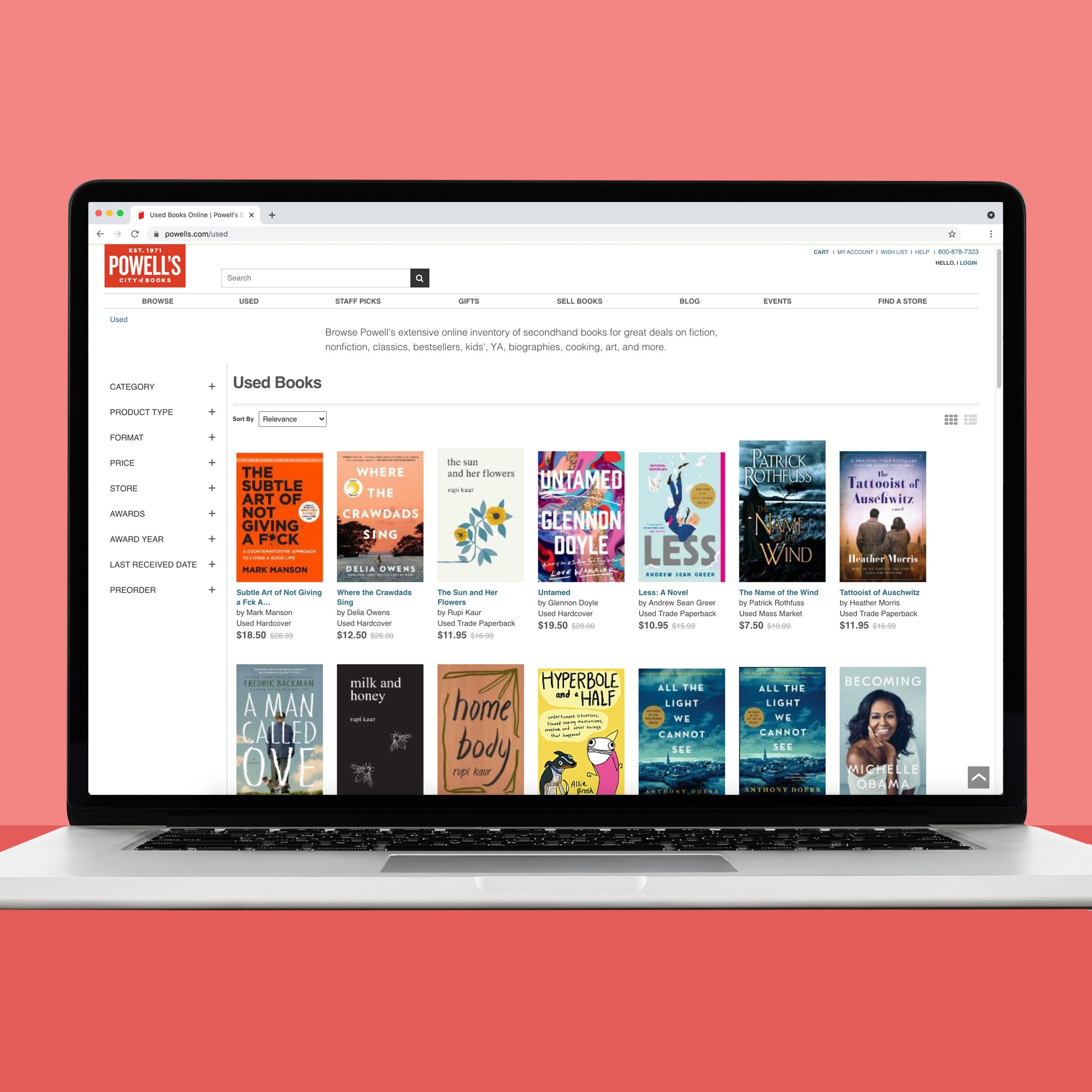 Powell's used online books