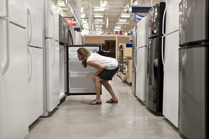 Shopping for a refrigerator