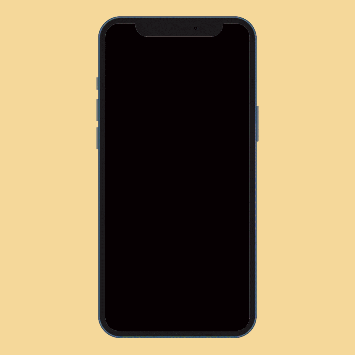 Smartphone displays various phone call screens against a beige background.