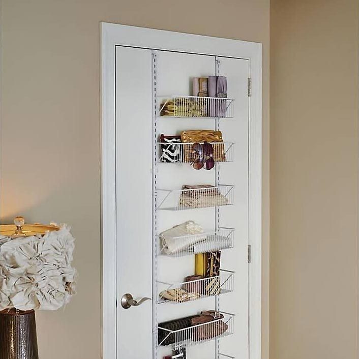 Rd Ecomm Closetmaid Over The Door Closet Organizer, White Via Walmart.com