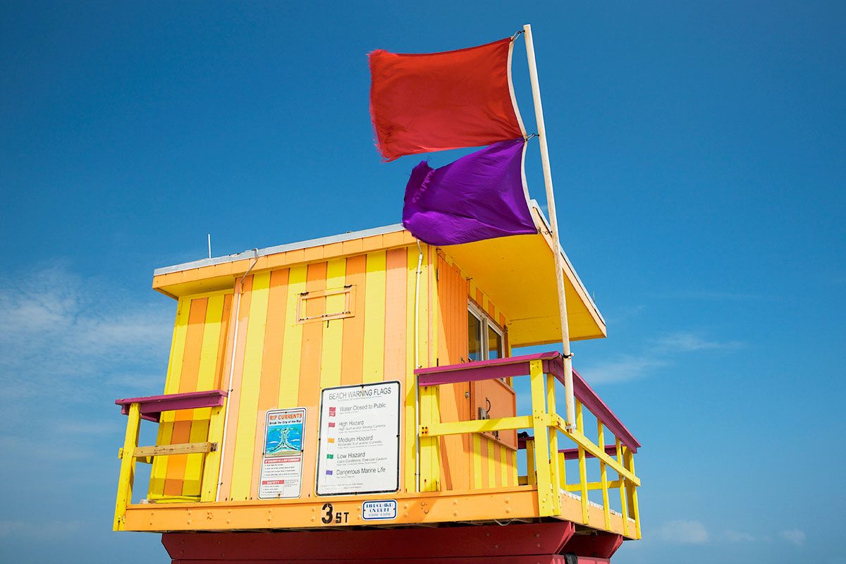 If You See a Purple Flag at the Beach, This Is What It Means