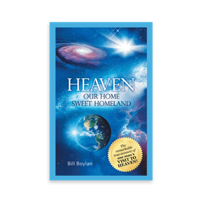 Book cover displays Earth among galaxies; large white text reads 