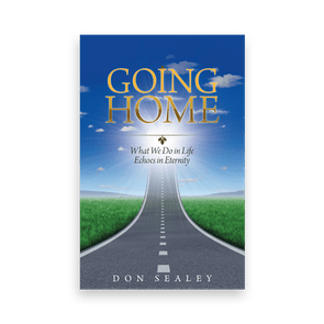 Book cover shows a road leading to light under blue sky; text reads 