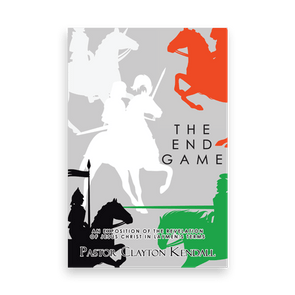 Silhouettes of riders on horses appear against a gray background. Text reads, 