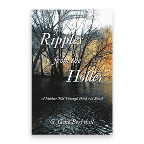 Book cover features trees reflected in water; title reads 