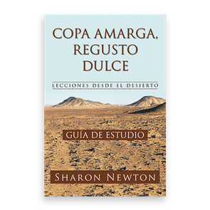 Book cover displaying desert landscape under text 
