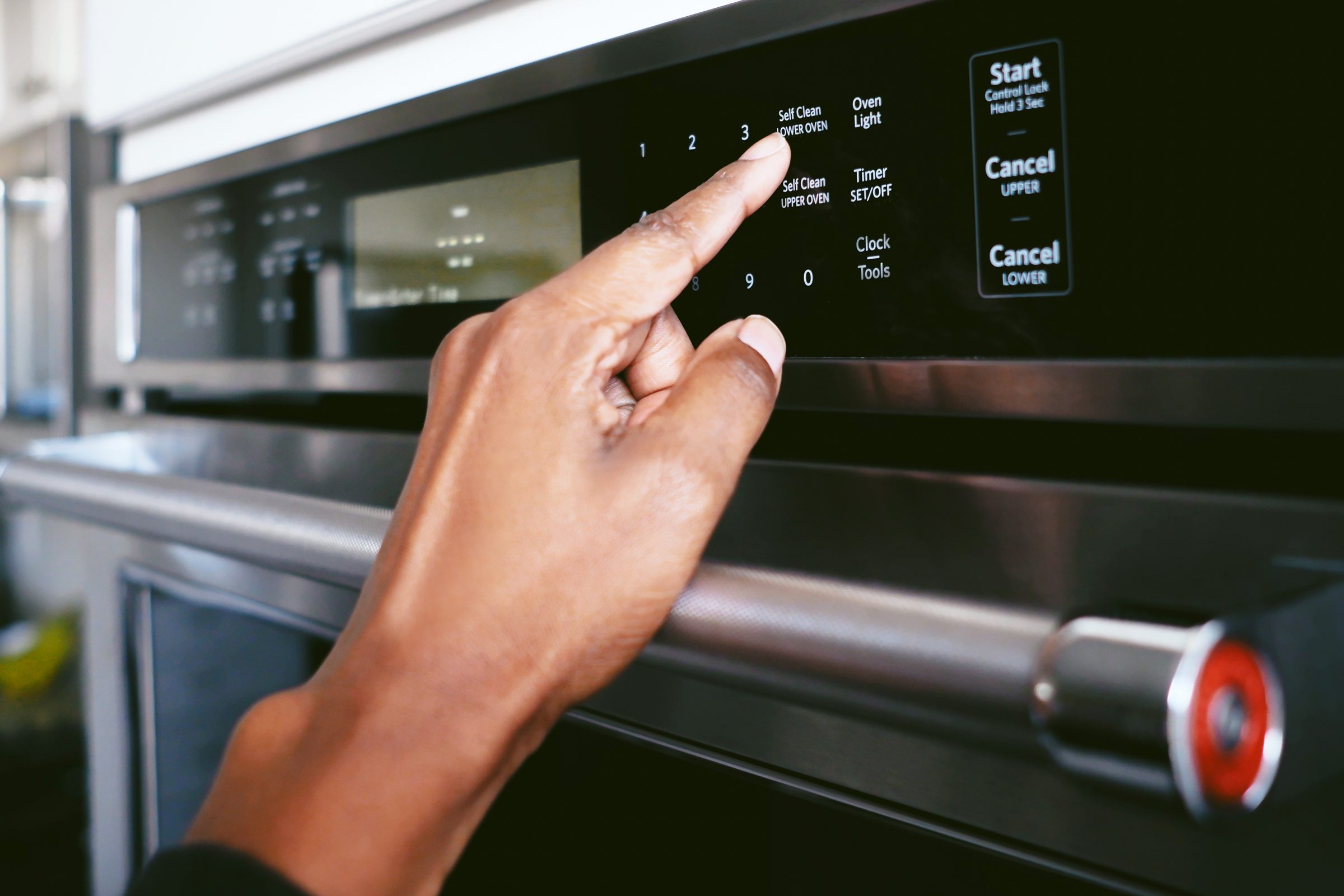 self clean oven