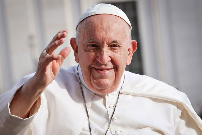 Pope Francis Delivers His Weekly Audience At The Vatican